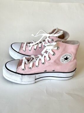 Converse Chuck Taylor All Star Lift Hi Donut Glaze Platform Sneakers Women's 6